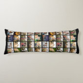 Persoonlijke fotocollage lichaamskussen (Voorkant)