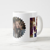 Persoonlijke Fotocollage MOEDER Grote Koffiekop (Voorkant rechts)