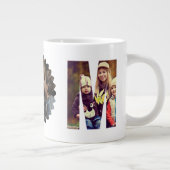 Persoonlijke Fotocollage MOEDER Grote Koffiekop (Rechts)