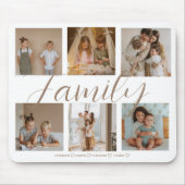 Persoonlijke fotocollage muismat (Voorkant)