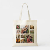 Persoonlijke fotocollage tote bag (Achterkant)