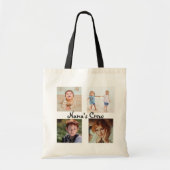 Persoonlijke fotocollage tote bag (Voorkant)