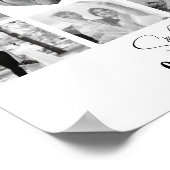 Persoonlijke Fotocollage Uniek cadeau voor hem/haa Poster (Hoek)