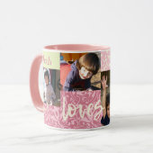 Persoonlijke fotocollage voor haar mok (Voorkant links)
