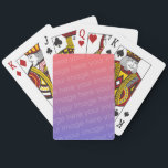 Persoonlijke fotofiets®-speelkaarten pokerkaarten<br><div class="desc">Persoonlijke fotokaarten van Bicycle® voor afspelen. Voeg uw favoriete foto toe aan een pakket speelkaarten. Voeg een foto toe van je bruiloft,  kinderen,  kleinkinderen,  huisdieren,  favoriete vakantieplaats of de meeste foto's. Een leuke manier om van je favoriete foto te shows. Maakt een groot geschenk of een groot hoepje.</div>