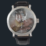 Persoonlijke fotofoto's van 'Liefde je vader' Horloge<br><div class="desc">Geef dit horloge een persoonlijk tintje met de woorden "Hou van je vader" met een foto van Instagram, je computer of telefoon en jouw naam. Als je hulp nodig hebt bij het aanpassen van deze gegevens, kun je me een bericht sturen met de onderstaande button en ik help je graag....</div>