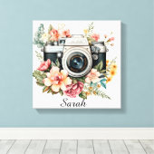 Persoonlijke Fotograaf Canvasprint Canvas Afdruk (Insitu (Houten vloer))