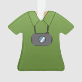 Persoonlijke fotograaf Shutterbug kerstmis Ornament (voorkant)