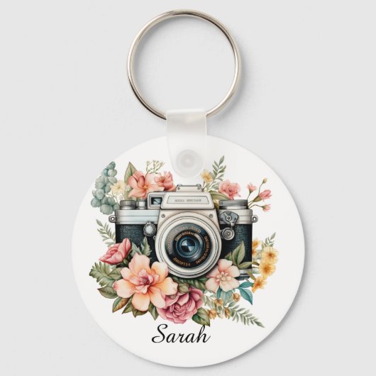 Persoonlijke Fotograaf Sleutelhanger (Voorkant)