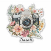 Persoonlijke Fotograaf Sticker (Voorkant)