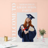 Persoonlijke fotograaf Welkom Acryl Bord (Huwelijk)