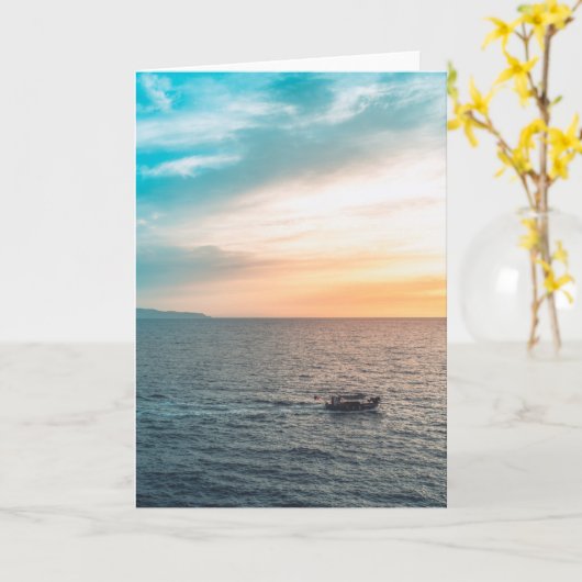 Persoonlijke Fotokaart Kaart (Gele Bloem)