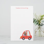 Persoonlijke fotokaarten briefpapier (Staand voorkant)