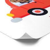 Persoonlijke fotokaarten poster (Hoek)