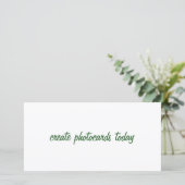 Persoonlijke fotokaarten voor de Feestdagen Feestdagenkaart (Staand voorkant)