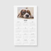Persoonlijke fotokalender magneet 2027 (Voorkant)