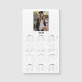 Persoonlijke fotokalender magneet 2027 (Voorkant)