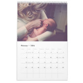 Persoonlijke fotokalender voor de familie kalender (Feb 2026)