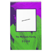 Persoonlijke fotokalender voor de muur kalender (Hoes)