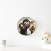 Persoonlijke fotoklok ronde klok (Huis)