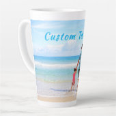 Persoonlijke Fotokop Latte Mok Geschenk Aangepaste (Linkerhoek)