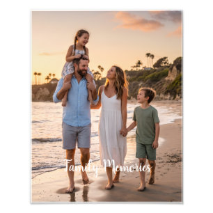 Persoonlijke Fotolijst voor Familie Foto Afdruk
