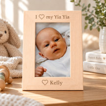 Persoonlijke fotolijst voor Yia Yia