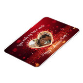 Persoonlijke fotolijstje voor hartjes magneet (Linkerzijde)