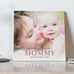 Persoonlijke fotomama imitatie canvas print<br><div class="desc">Moderne, gepersonaliseerde fotoplaquette - ideaal voor moederdag, verjaardagen, kerst en nog veel meer. Een cadeau waar elke moeder van houdt! De eigenschappen die ik van je hou, over je favoriete foto, gepersonaliseerd met de sjabloon tekst 'MOTHER' en een persoonlijke boodschap. De stijlen van de doopvont kunnen worden veranderd door op...</div>