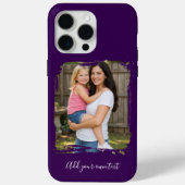 Persoonlijke fotomemories Gepersonaliseerde iPhone Case-Mate iPhone Case (Achterkant)