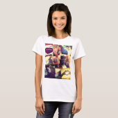 Persoonlijke fotomontage t-shirt (Voorkant volledig)