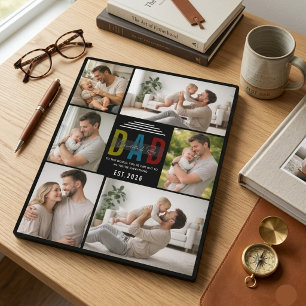 Persoonlijke fotoplaquette   Onze eerste Vaderdag Fotoplaat