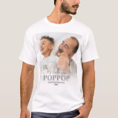 Persoonlijke fotoPOPPOP Fathers Day T-shirt (Voorkant)