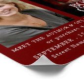 Persoonlijke foto's, advertentie voor boekenondert poster (Hoek)