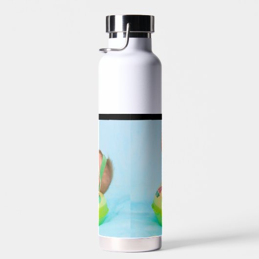 Persoonlijke foto's Baby-liefde en -namen herinner Waterfles (Rechts)