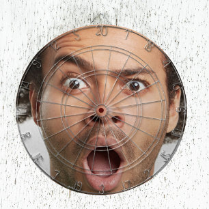 Persoonlijke foto's dartbord