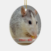 Persoonlijke foto's en kerstboom met persoonlijke  keramisch ornament (Rechts)