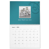 Persoonlijke foto's en tekst 20XX Kalender (Mar 2026)