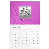 Persoonlijke foto's en tekst 20XX Kalender (Jan 2027)