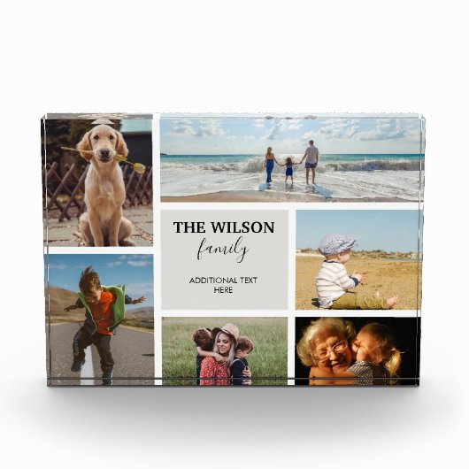 Persoonlijke foto's herinneringen foto's Collage (Voorkant)