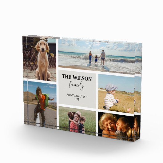 Persoonlijke foto's herinneringen foto's Collage (Rechts)