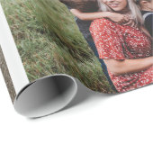 Persoonlijke foto's herinneringen foto's Collage Cadeaupapier (Rol Hoek)