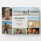 Persoonlijke foto's herinneringen foto's Collage Fotoplaat (voorkant)