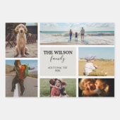 Persoonlijke foto's herinneringen foto's Collage Inpakpapier Vel (Voorkant)