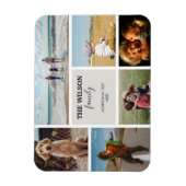 Persoonlijke foto's herinneringen foto's Collage Magneet (Verticaal)