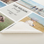 Persoonlijke foto's herinneringen foto's Collage Sherpa Deken (3/4)