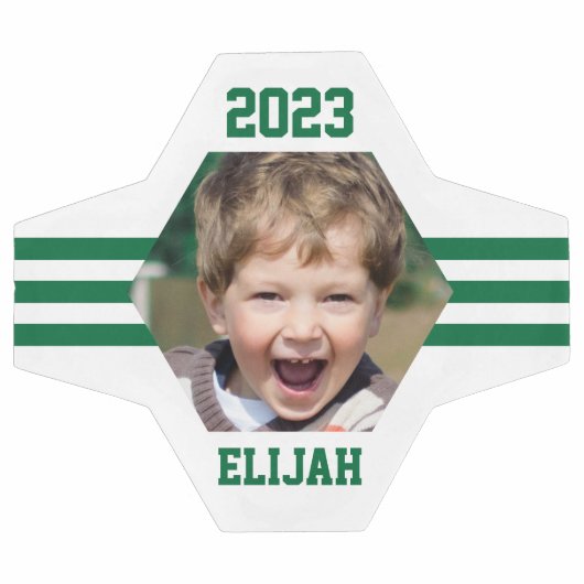 Persoonlijke foto's Keepomwille Hunter Green Strip Voetbal (Enkel)