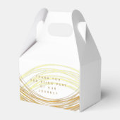 Persoonlijke foto's met het minimale aantal witte  bedankdoosjes (Achterkant)