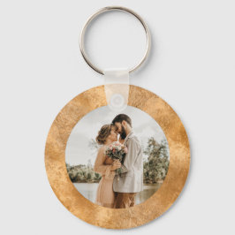 Persoonlijke foto's met het minimale aantal witte  sleutelhanger