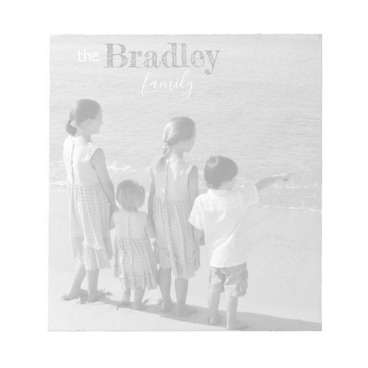 Persoonlijke foto's Notitieblok 5,5 x 6 inch Foto2 (Voorkant)